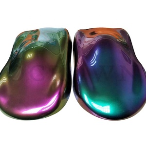 Pigmentos de Pintura para Automóviles Camaleón Perla con Polvos Hiper Cambiantes de Color para Recubrimiento Automotriz - Product Image 1