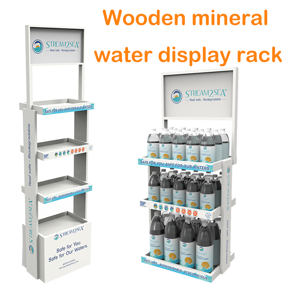 Apache Fashion Mineral Water Display Rack Customizable Floor Type for Hot Stores in Supermarkets — view 2