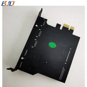 5 USB 3.0 PCI-E 1X Expansion Riser Card With 3 Type-A + 2 Type-C Connector 19PIN Socket With SATA 15PIN Power Port