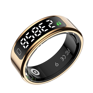 Nouvelle bague numérique Tasbih, bague intelligente musulmane, suivi de la forme physique, du sommeil et de la santé, télécommande compatible IOS, bague intelligente avec écran. - Product Image 3