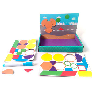 <span class=keywords><strong>Livre</strong></span> cartonné personnalisé pour enfants, <span class=keywords><strong>livre</strong></span> d'activités silencieux et occupé, <span class=keywords><strong>livre</strong></span> d'histoires, jouets et jeux pour enfants en carton écologique - Product Image 2