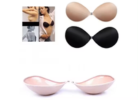 Soutien-gorge adhésif en silicone sexy, sans bretelles, invisible, cache-tétons pour mariage, danse, maillots de bain, style sans couture
