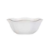 Service de vaisselle en céramique haut de gamme, compatible micro-ondes, design moderne, fabriqué à Jingdezhen, pour la maison, l'hôtel, la cuisine, assiettes, bols, plats