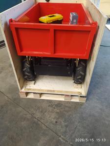 Mini-dumper RC sur chenilles 500 kg, véhicule de transport télécommandé à roues hydrauliques pour la ferme - Product Image 4