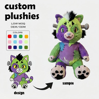 Fabricant de jouets en peluche personnalisés – Poupée mignonne et moelleuse en robe florale – Échantillon de conception – Objets de collection de style vintage – Peluche personnalisée Hazbin Hotel