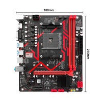 Carte mère ATX de bureau JIESHUO A520M AM4, prend en charge les processeurs 3600/4650G/5500/5500G/5600/5600G/5600X, M.2 NVME, double canal DDR4, nouvelle