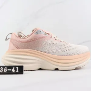 Scarpe da Corsa Unisex Bondi 8 di Alta Qualità per Uomo e Donna, Sneakers Nere con Ammortizzazione per Maratona, Resistenti all'Usura e Traspiranti - Product Image 2