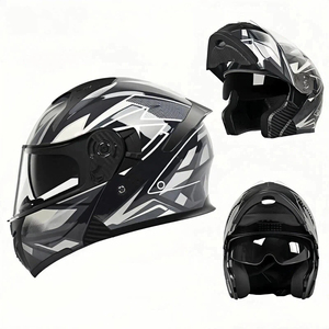 <span class=keywords><strong>Casco</strong></span> de Motocicleta Abierto con Certificación DOT de Alta Calidad, Nuevo, con <span class=keywords><strong>Bluetooth</strong></span>, Cubierta de Doble Cara, ABS, para Motocicleta Todoterreno - Product Image 1