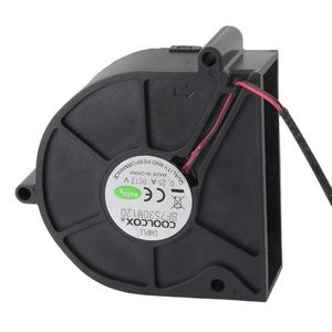 CoolCox 75x75x30mm Refrigeração Centrífuga Sem Escova DC <span class=keywords><strong>Fan</strong></span>-5V/12V/24V Aplicações Home Appliance Lâminas Plásticas Duráveis OEM/ODM - Product Image 1