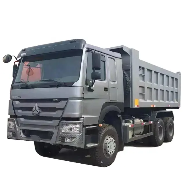 Sinotruk 30cbm รถบรรทุกมือสอง 6x4 10 ล้อรถบรรทุกสําหรับขายแทนซาเนีย