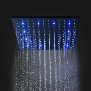 Ensemble de robinets de douche en acier inoxydable 2023, Offre Spéciale, 304, luxe, noir, plafond, cascade cachée