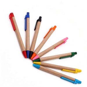 Promotional Eco-friendly <b>Paper</b> and Plastic Ballpoint Pens Wholesale Slim Signature Pens with Custom logo for Corporate Events - Product Image 2