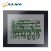 Nodka 15 Inch Panel PC Intel I3-1215U CPU DDR4 RAM M.2 SSD Panel Sentuh Kapasitif PC Terpasang