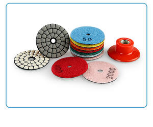 เครื่องบดมุมตัดกระเบื้องเซรามิก2นิ้วพร้อมชิ้นส่วนเกลียวบดแห้งและ<span class=keywords><strong>แผ่น</strong></span>ขัดสำหรับขัดหินควอตซ์ - Product Image 6