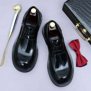 Zapatos de Cuero Vacuno de Primera Calidad, Hechos a Medida, Estilo Casual de Negocios para Hombre, con Punta Pulida, Antideslizantes, para Otoño - Product Image 4