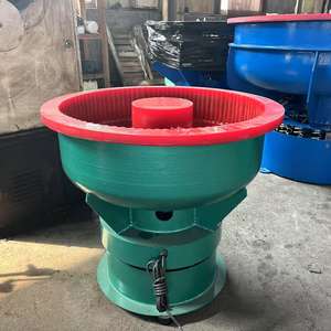 Mangkuk besar kebisingan rendah, mangkuk logam Tumbling getaran, Polisher <span class=keywords><strong>Deburr</strong></span> dengan penutup kedap suara - Product Image 5