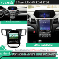 Autoradio Android, écran tactile, GPS, récepteur stéréo, 5 din, lecteur vidéo, pour voiture Honda Acura, RDX (2013, 2014, 2015, 2016)
