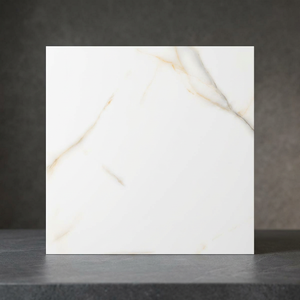 Aramani Mellow Marble Look Polished Porcelain Floor Tiles 600x600mm White Glazed Ceramic - Product Image 3