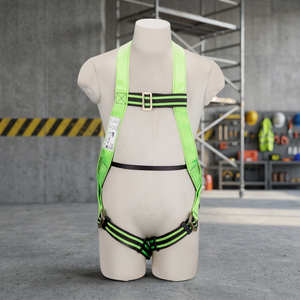 Harnais de sécurité complet réglable, ceinture de protection contre les chutes, ceinture de taille et de jambe pour travaux de construction et de sauvetage - Product Image 3