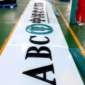 Disesuaikan China Agriculture Bank Pintu Papan Nama Bank ABC Logo dan Kotak Cahaya