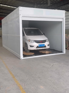 Garages mobiles pliables pratiques standard britanniques, abris de stockage pour voitures, installation rapide, maisons en conteneur - Product Image 5