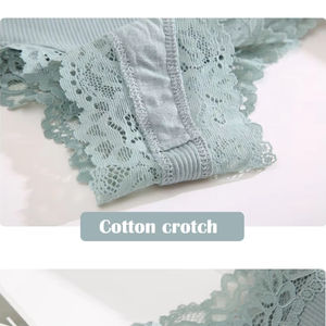 Seamless Lace Thongs for <strong>Women</strong> No Show Thong Underwear Low Waist Lady Breathable Comfort Panty Soft <strong>Tanga</strong> Sexy <strong>Briefs</strong> Panties - Product Image 5