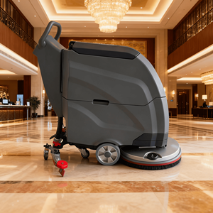 Barrendero de fregado de hormigón para el hogar, fregador de suelo para montar en la calle, fregador de suelo manual para montar en el suelo - Product Image 1