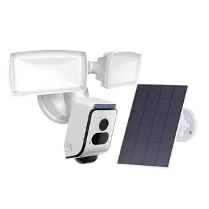 Lampadaire Solaire Projecteur Wifi fotocamera solare riflettore Tuya proiettore Cctv sistema di sicurezza telecamera solare rete Wifi casa