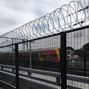 Airport Ground <strong>Equipment</strong> <strong>Fence</strong> Netting Iron Weld Mesh Perimeter Models Y Post Type Welded for <strong>Sale</strong> Price Mesh Welding Machine - Product Image 3