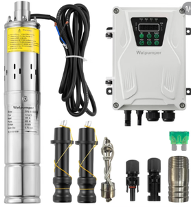 Pompe à eau solaire haute efficacité à moteur magnétique submersible pour l'irrigation agricole, les puits profonds et l'usage domestique - Product Image 1