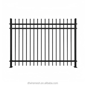 Panneaux de clôture en métal incurvés pour <span class=keywords><strong>jardin</strong></span>, clôture en acier forgé de style antique décoratif pour <span class=keywords><strong>maison</strong></span> résidentielle - Product Image 5