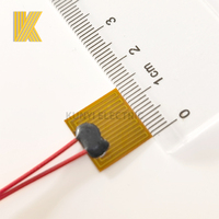 Appareil de chauffage flexible électrique industriel de Kapton de carte PCB de film de Polyimide 12V avec l'adhésif