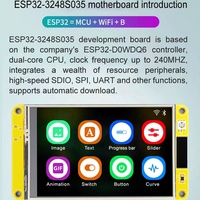 Module d'écran tactile TFT LCD ESP32-3248S035 de 3,5 pouces DIYmalls, écran ESP32, 320x480, ST7796, carte de développement ESP-WROOM-32