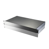 Châssis industriel en aluminium à montage en Rack Case19-inch 1U, châssis de serveur en tôle, boîtier