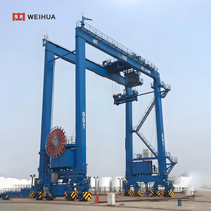 Grue de levage de conteneurs RTG 35 tonnes 45 tonnes 40 tonnes 50 tonnes, chariot porte-conteneurs à pneus en caoutchouc, grue à <span class=keywords><strong>portique</strong></span> - Product Image 4