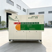 Machine de séchage et de revêtement de graines à haute efficacité, équipement automatique de revêtement et de séchage de graines pour ligne de production de transformation des céréales
