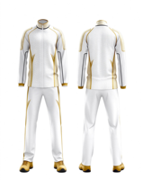 Ensemble d'uniformes de football personnalisés en polyester, anti-transpiration, tenue d'équipe, maillot de football, survêtement d'échauffement pour adultes