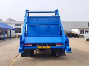 Camión de Basura con Brazo Oscilante Dongfeng 4X2 LHD RHD de 6m³, Económico, para Saneamiento Urbano y Comunidades Residenciales - Product Image 5