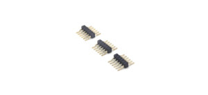 Conector de pin header de paso de 1.27mm, de una sola fila, SMT, ancho total de las patas de soldadura 7.8mm, H:1.5mm, 1*6p - Product Image 2