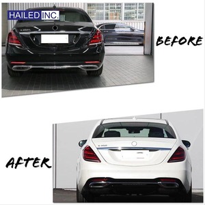 Hot HAILED Kits de carrocería para Mercedes Benz W222 actualización a S450 estilo coche parachoques delantero y trasero para Clase S para AMG para <span class=keywords><strong>Maybach</strong></span> - Product Image 5