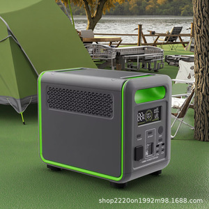 Estación de Energía Portátil de 1200W con Panel Solar de 100W para Uso en Exteriores, Camping y Viajes - Product Image 2