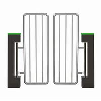 Tourniquet bidirectionnel Offre Spéciale automatique d'oscillation de supermarché de porte de barrière d'oscillation avec le système de contrôle d'accès de lecteur de Code de Qr