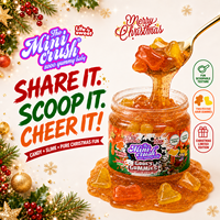 Coffret Cadeau Nouveauté de Noël : Slime Liquide Festif, Bonbons Gélifiés Moelleux, Sauce Aigre à Cuire, Douceurs Amusantes à Cuire et à Mélanger