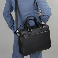Sac à documents de bureau pour homme Marrant, sac à main en cuir, sac messager en cuir, sacoche pour ordinateur portable pour homme, sacoche en cuir véritable