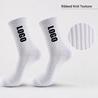 Chaussettes de sport en coton jacquard personnalisées avec logo, pour hommes et femmes, vente en gros OEM, directement de l'usine