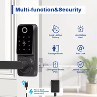 Clavier Amovible Appartement Tuya En Option Petit Numérique Intelligent Mini Coffre-fort Système D'entrée Sans Clé Poignée De Vie Intelligente Serrure De Porte