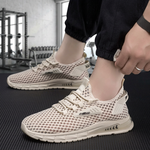 Sneakers Urban Street Wear pour Hommes, Tige en Cuir de Vache, Semelle Extérieure en Phylon, Semelle Absorbant les Chocs - Product Image 3