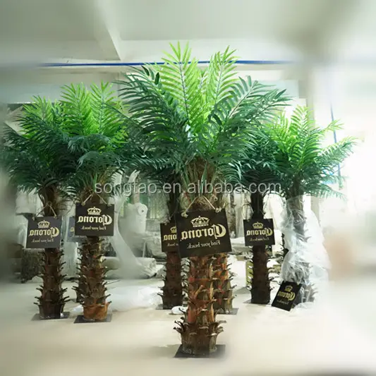 Artificial Phoenix Tree Simulation Plant Palm Tree For Outdoor Large Engineering Design Decoration