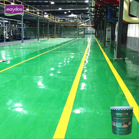Maydos Métallique Décoratif Coloré Résine Epoxy Terrazzo Granite Flake Epoxy Peinture pour Sol Application Routière Apparence Liquide