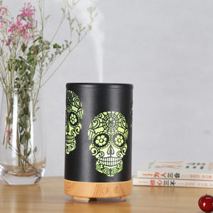 European Style Skull Aroma <b>Diffuser</b> 100Ml Usb Powered Led Light Home Humidifier Essential <b>Oil</b> <b>Diffuser</b> - Product Image 4